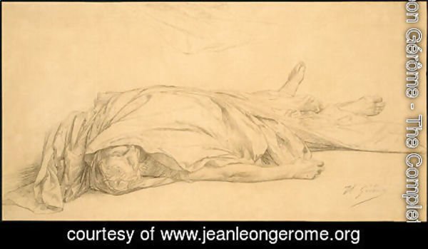 Jean-Léon Gérôme - The Dead Caesar