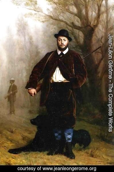 Jean-Léon Gérôme - Portrait of M. Edouard Delessert