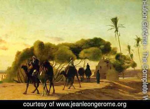 Jean-Léon Gérôme - Dam on the Nile