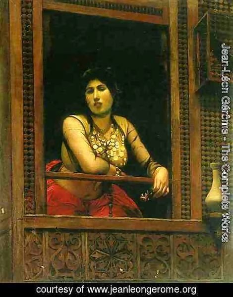 Jean-Léon Gérôme - Woman at Her Window