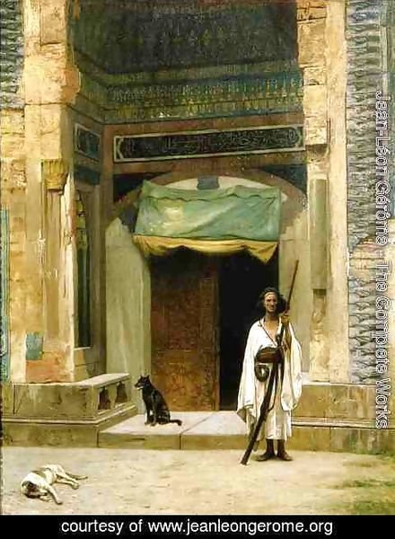 Jean-Léon Gérôme - Door of the Green Mosque
