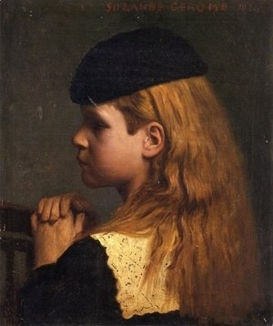 Jean-Léon Gérôme - Portrait of a Girl