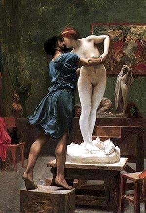 Jean-Léon Gérôme - Pygmalion and Galatea 2