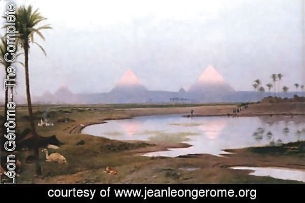 Jean-Léon Gérôme - Arab Encampment