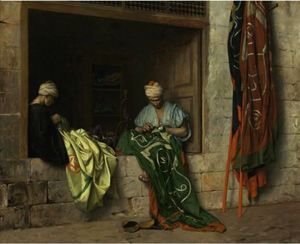 Jean-Léon Gérôme - The Flagmakers (Les Fabricants De Drapeaux)