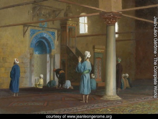 Prayer in the Mosque 2