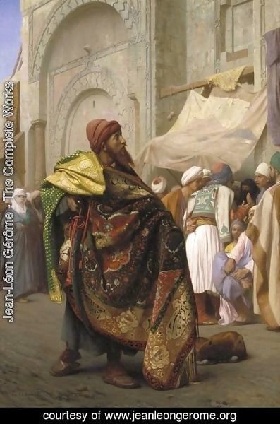 Jean-Léon Gérôme - The Carpet Merchant of Cairo