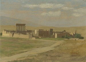 Jean-Léon Gérôme - View of Baalbek