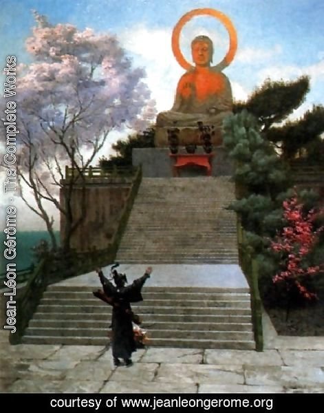 Jean-Léon Gérôme - A Japanese Imploring A Divinity