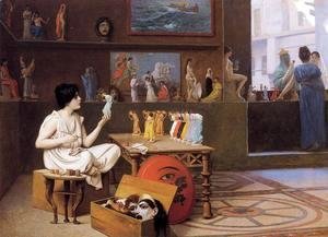 Jean-Léon Gérôme - Painting Breathes Life Into Sculpture Ii