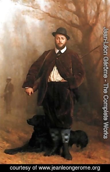 Jean-Léon Gérôme - Portrait Of Eduoard Delessert