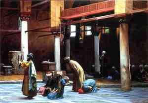 Jean-Léon Gérôme - Prayer In The Mosque