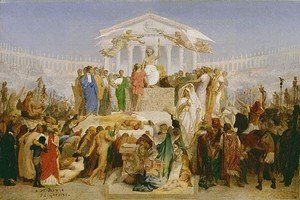 Jean-Léon Gérôme - Study For The Age Of Augustus Birth Of Christ