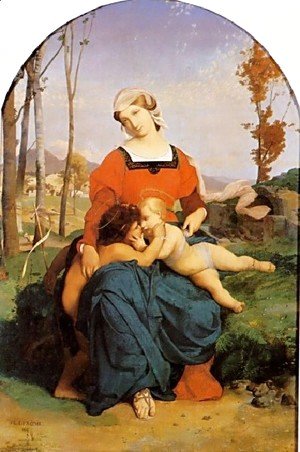 The Virgin, the Infant Jesus and St John