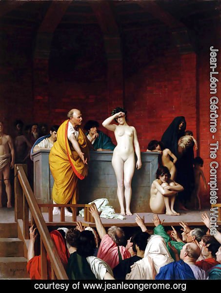 Jean-Léon Gérôme - Slave Auction