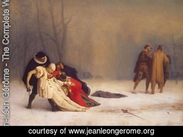 Jean-Léon Gérôme - Duel After a Masquerade Ball