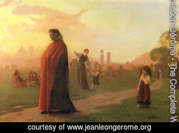 Jean-Léon Gérôme - Dante (He Hath Seen Well)