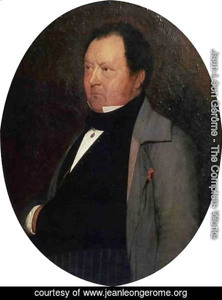 Jean-Léon Gérôme - Portrait of M. Leblond