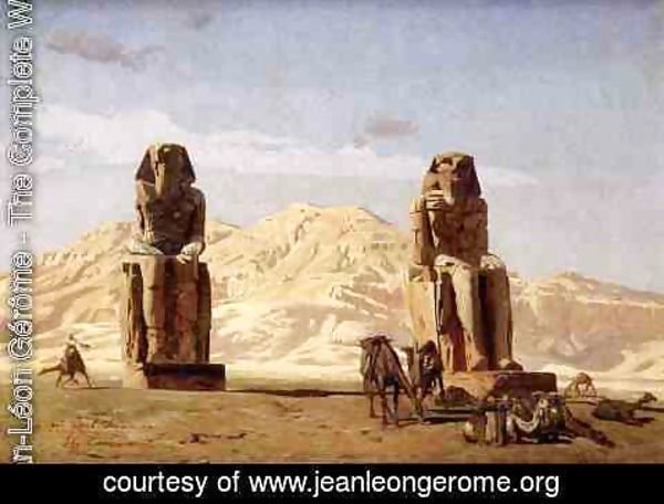 Jean-Léon Gérôme - Memnon and Sesostris, (study)