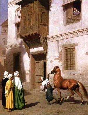 Jean-Léon Gérôme - Horse Merchant in Cairo