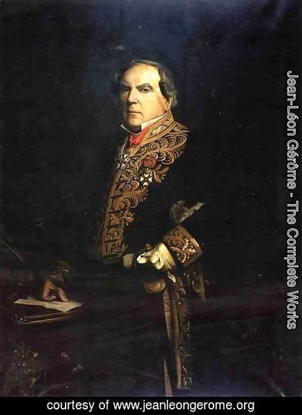 Jean-Léon Gérôme - Portrait of M. Amedee Thierry