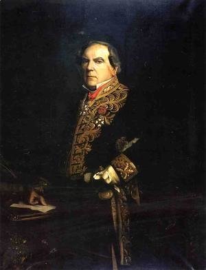 Jean-Léon Gérôme - Portrait of M. Amedee Thierry