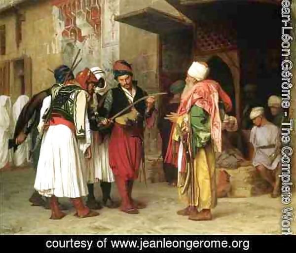 Jean-Léon Gérôme - Old Clothing Merchant in Cairo