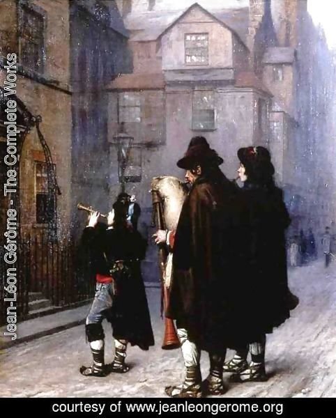 Jean-Léon Gérôme - Pifferari in London
