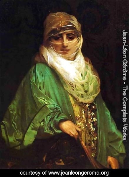 Jean-Léon Gérôme - Femme De Constantinople