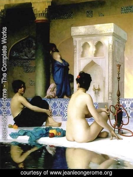 Jean-Léon Gérôme - Bathing Scene