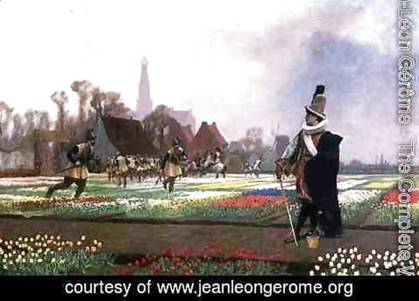 Jean-Léon Gérôme - Duel among the Tulips