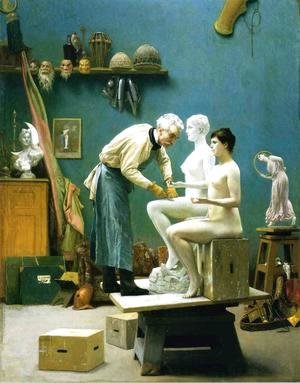 Jean-Léon Gérôme - Working in Marble