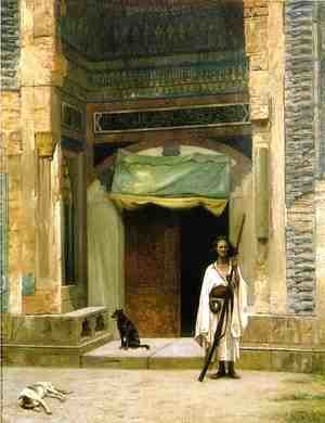 Jean-Léon Gérôme - Door of the Green Mosque