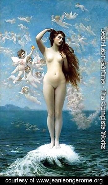 Jean-Léon Gérôme - Venus Rising