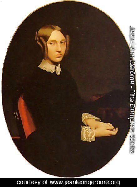 Jean-Léon Gérôme - Portrait of a Woman