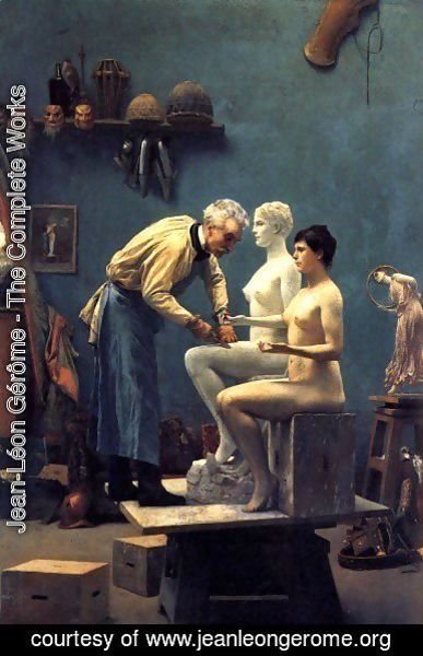 Jean-Léon Gérôme - The Artist?s Model