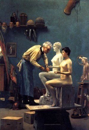 Jean-Léon Gérôme - The Artist?s Model