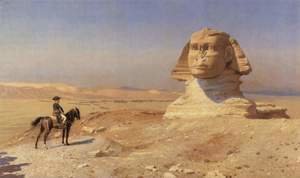 Jean-Léon Gérôme - Bonaparte Before the Sphinx