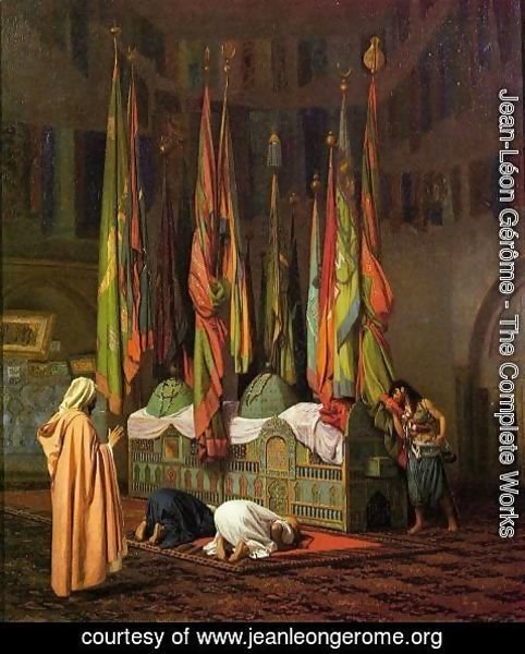 Jean-Léon Gérôme - The Sentinel at the Sultan's Tomb