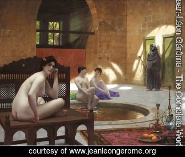 Jean-Léon Gérôme - Femmes Au Bain