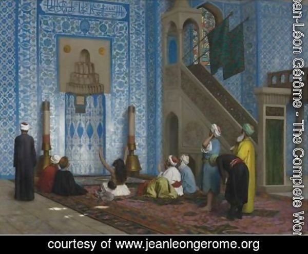 Jean-Léon Gérôme - Rustem Pasha Mosque, Istanbul