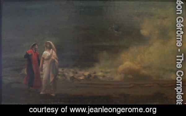 Jean-Léon Gérôme - Dante and Virgil in Hell
