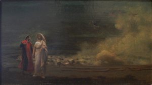 Jean-Léon Gérôme - Dante and Virgil in Hell
