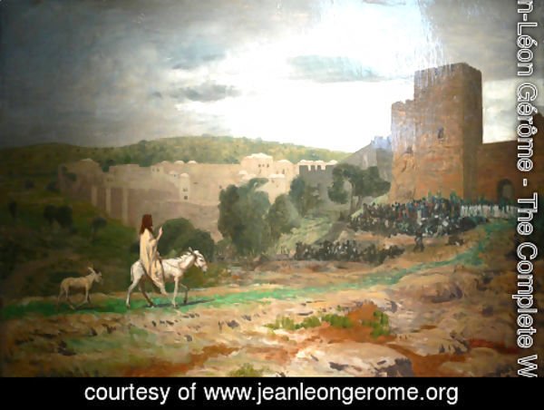 Jean-Léon Gérôme - Entry of the Christ in Jerusalem