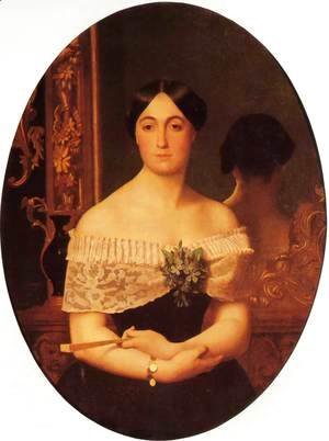 Jean-Léon Gérôme - Portrait of Marianne Elisa Birch