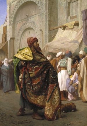 Jean-Léon Gérôme - The Carpet Merchant of Cairo