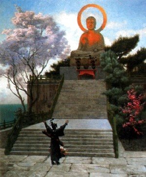Jean-Léon Gérôme - A Japanese Imploring A Divinity