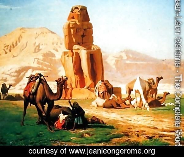 Jean-Léon Gérôme - Memnon And Sesostris