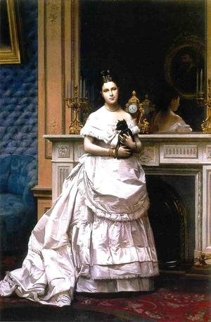 Jean-Léon Gérôme - Portrait Of A Lady