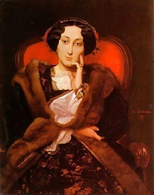 Jean-Léon Gérôme - Portrait Of A Lady I